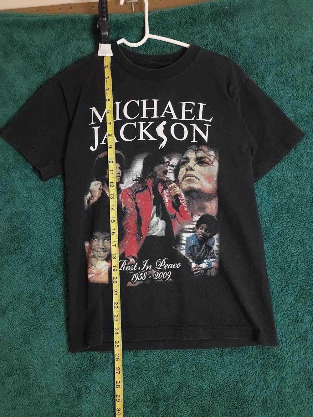 Vintage Michael Jackson Rest In Peace 1958-2009 Graphic T-Shirt